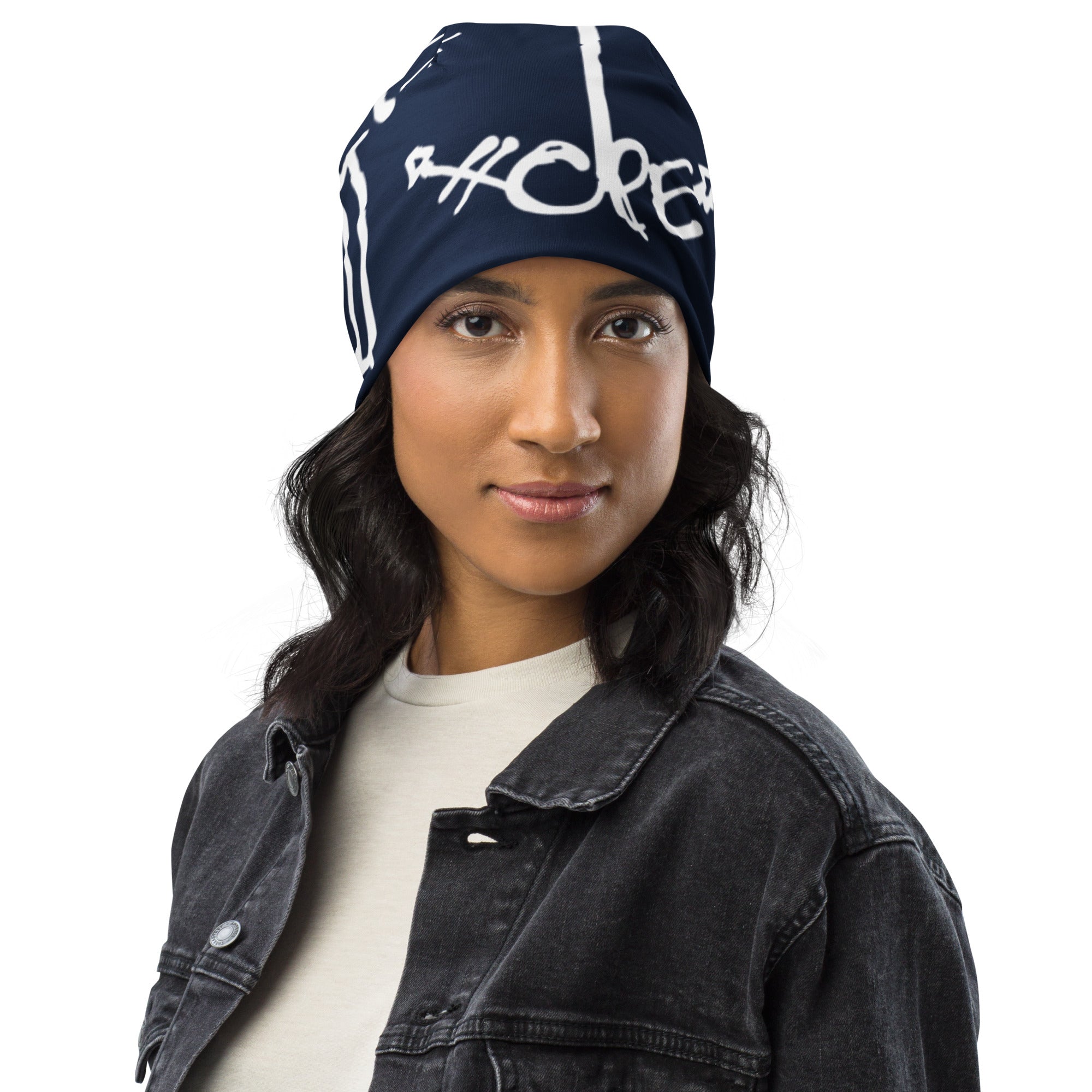 Faith Hope Love Beanie Blue