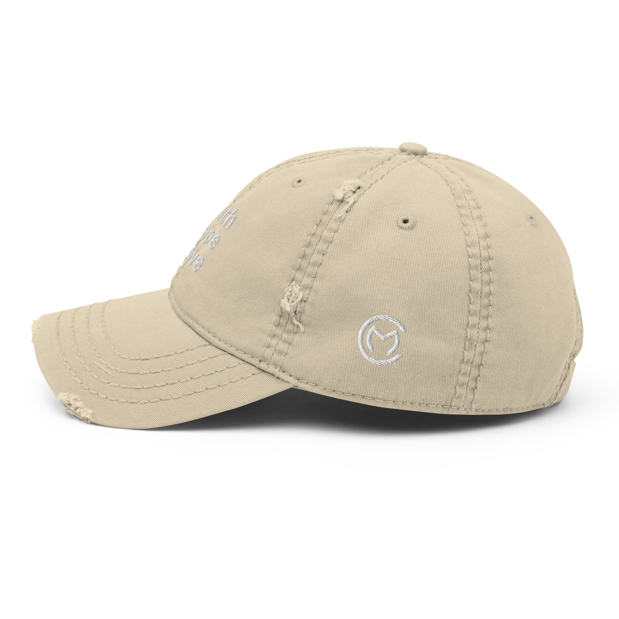 Faith Hope Love Cap - Used Look