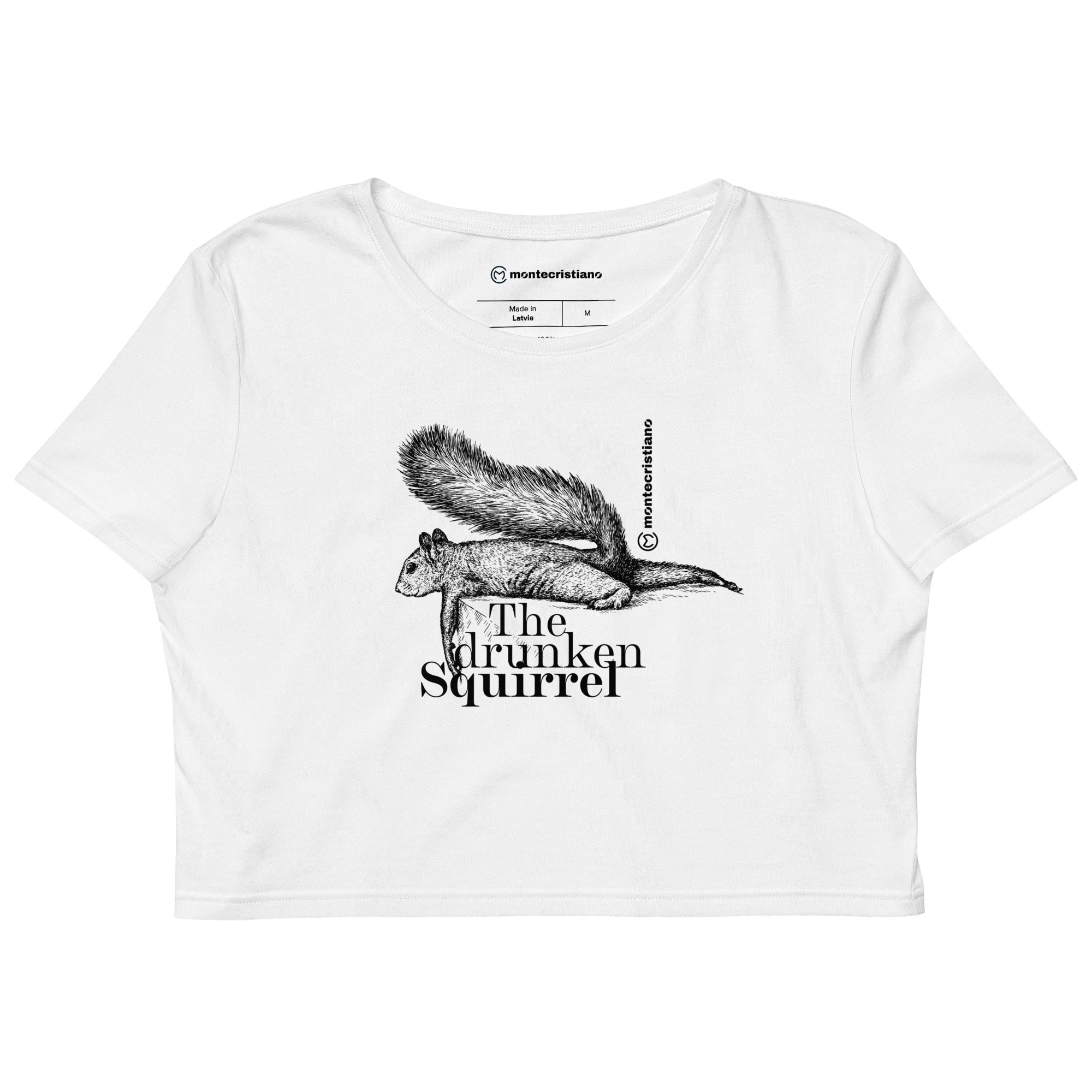 Squirrel Crop-Top bauchfrei
