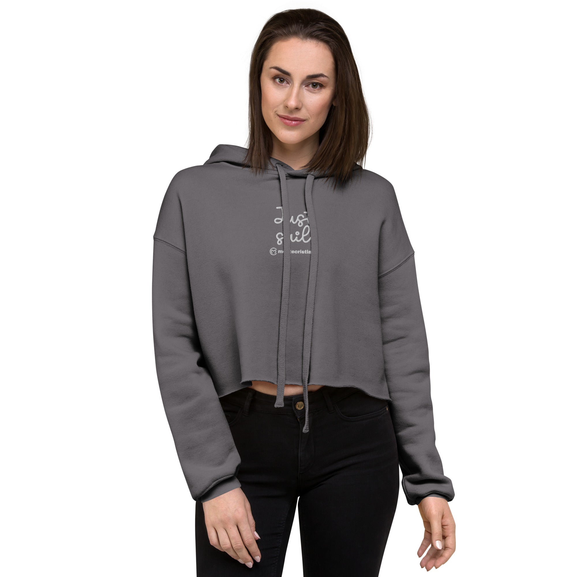 Just Sail Crop-Hoodie