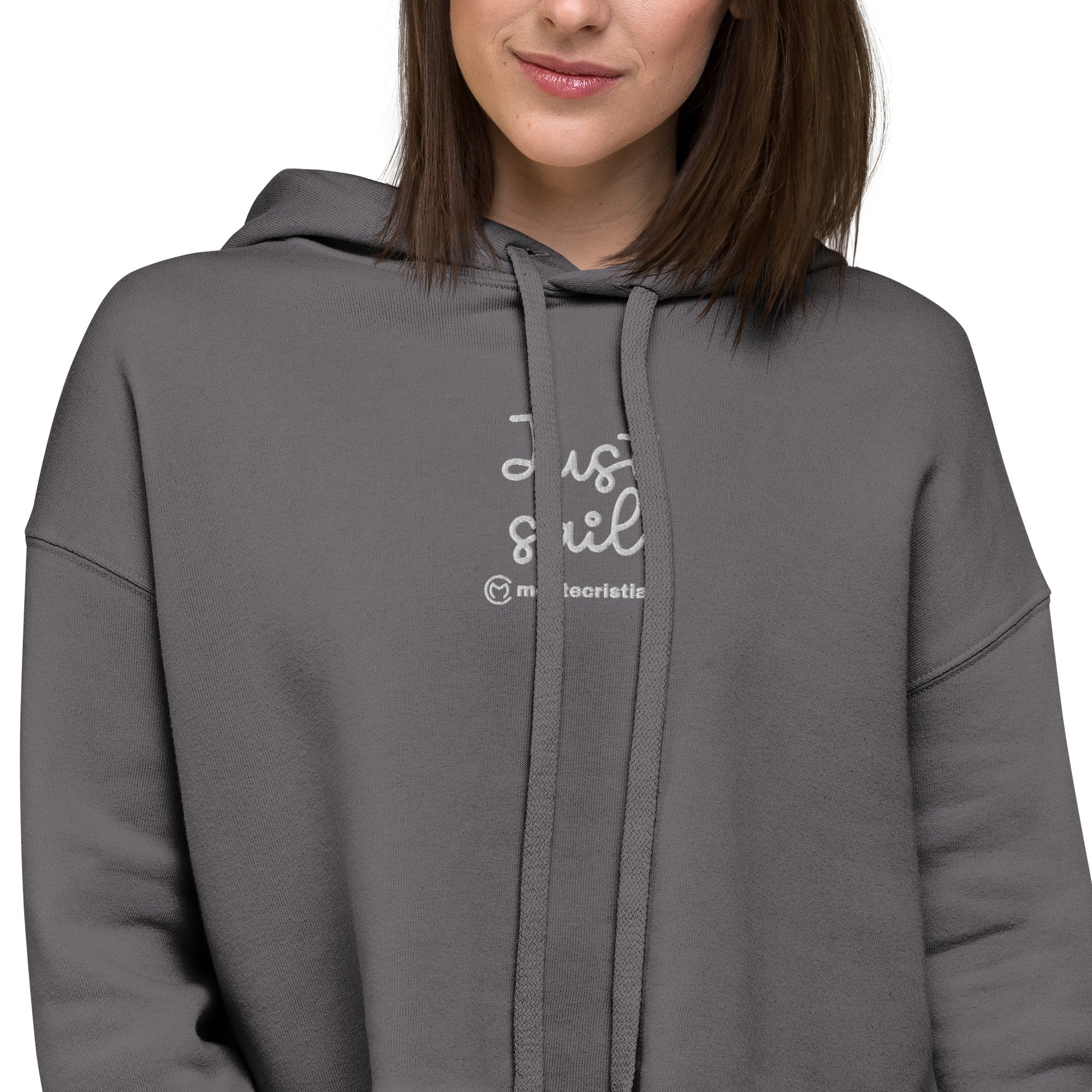 Just Sail Crop-Hoodie