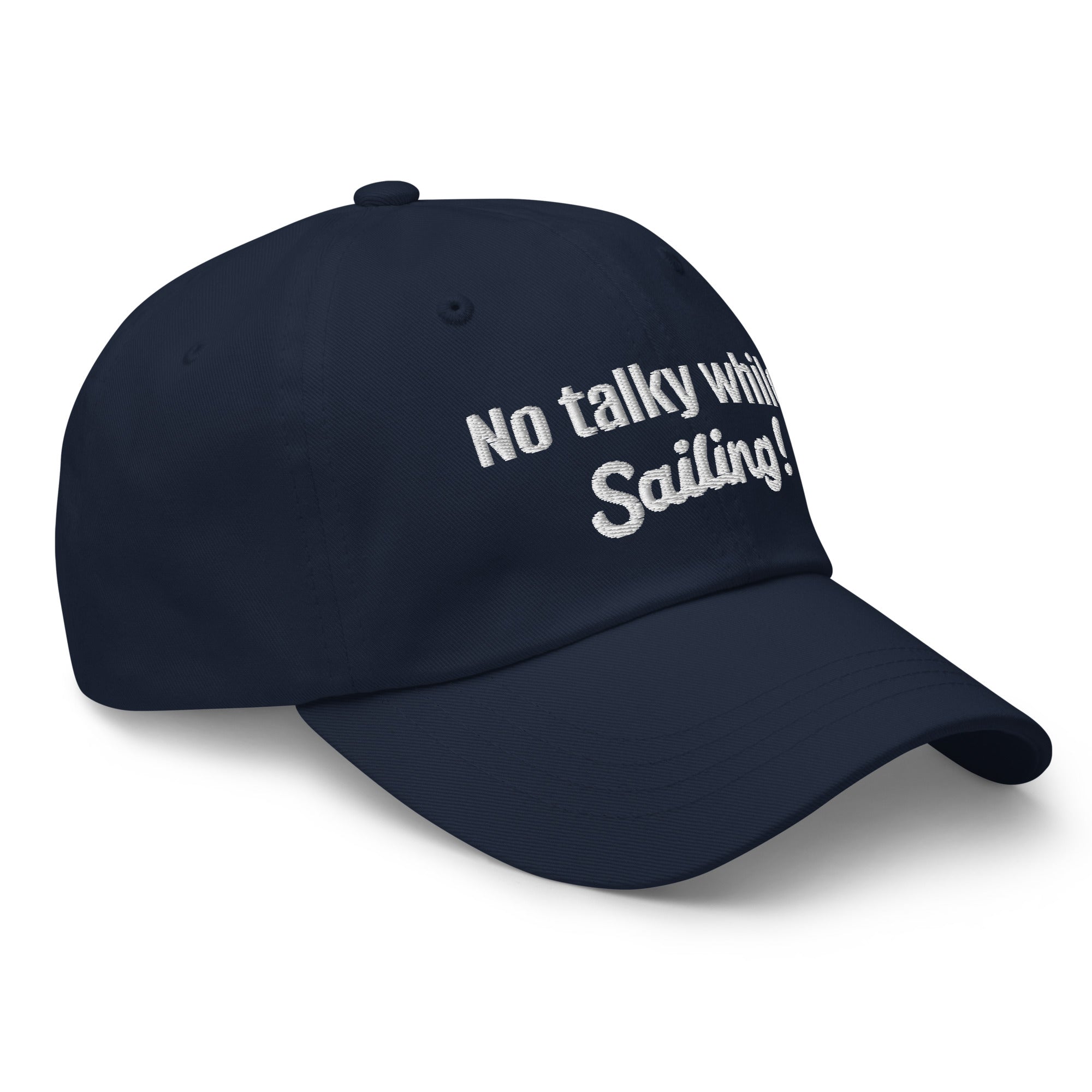 No talky while Sailing Cap