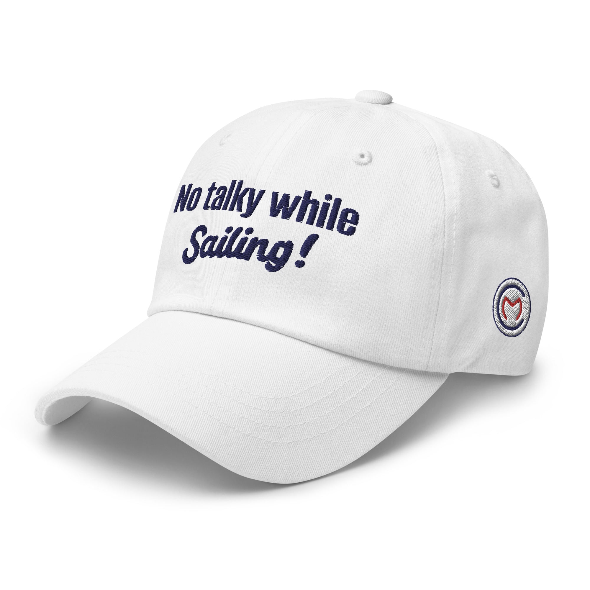 No talky while Sailing Cap